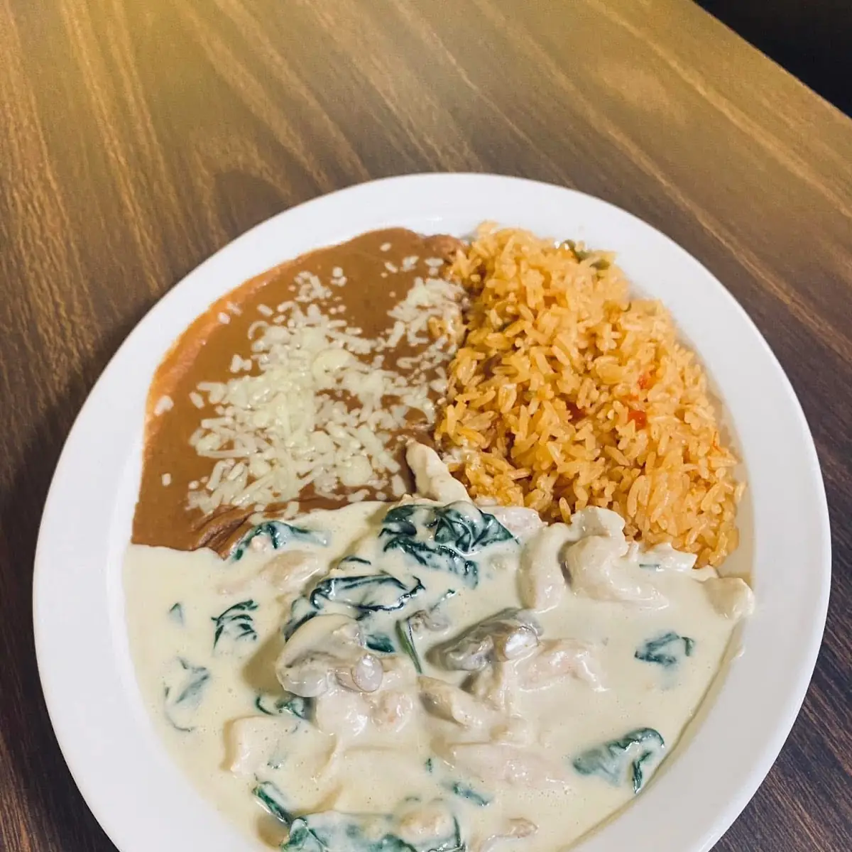 Pollo A la Crema