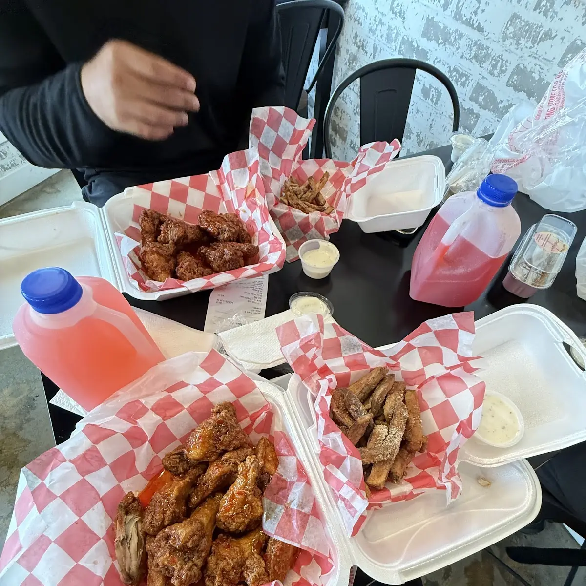 5 Wings and a Waffle