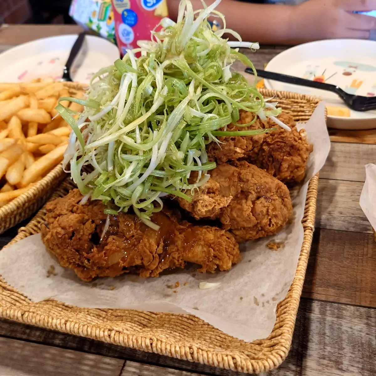 Lemon Spring Onion Chicken