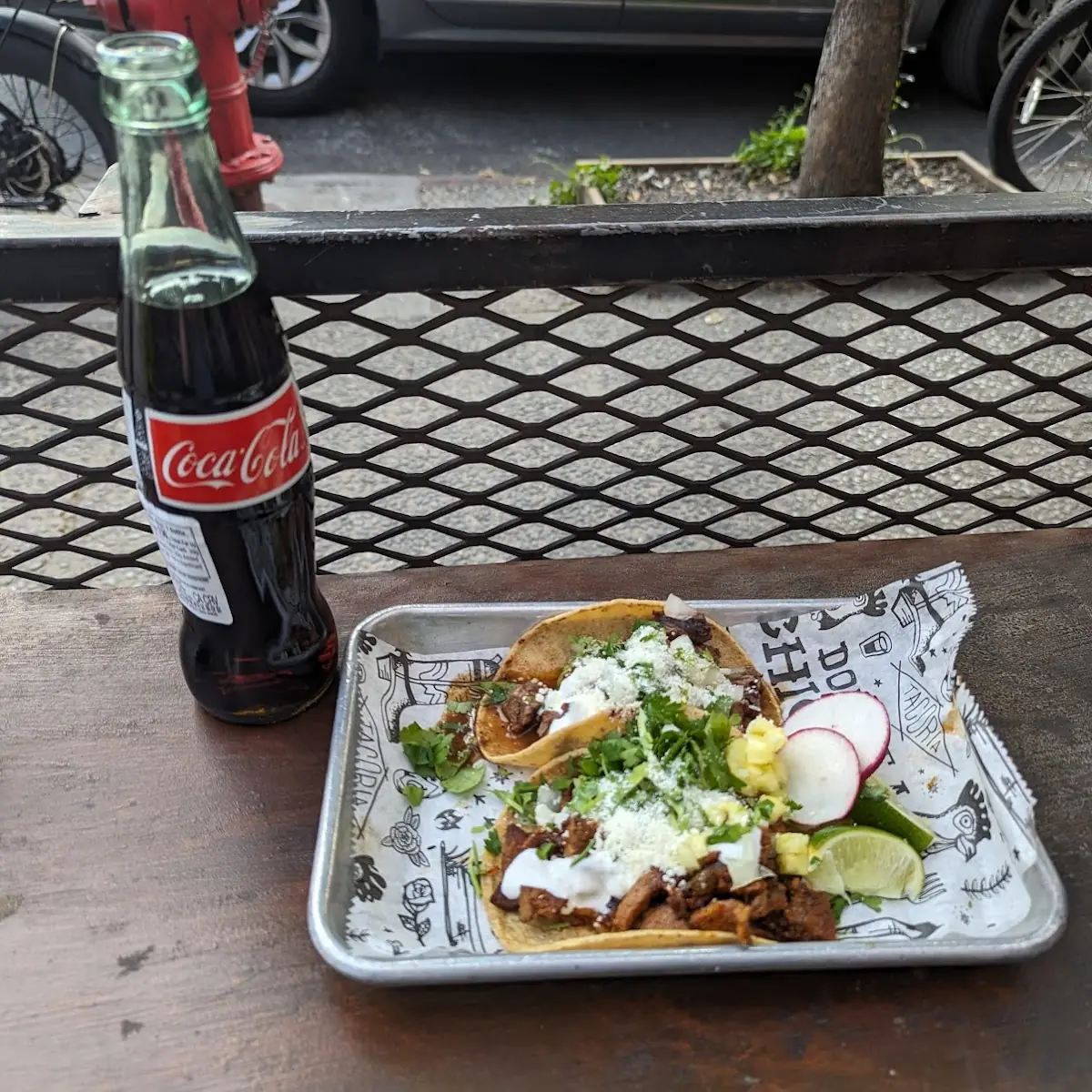 Al Pastor and Carne Asada Taco