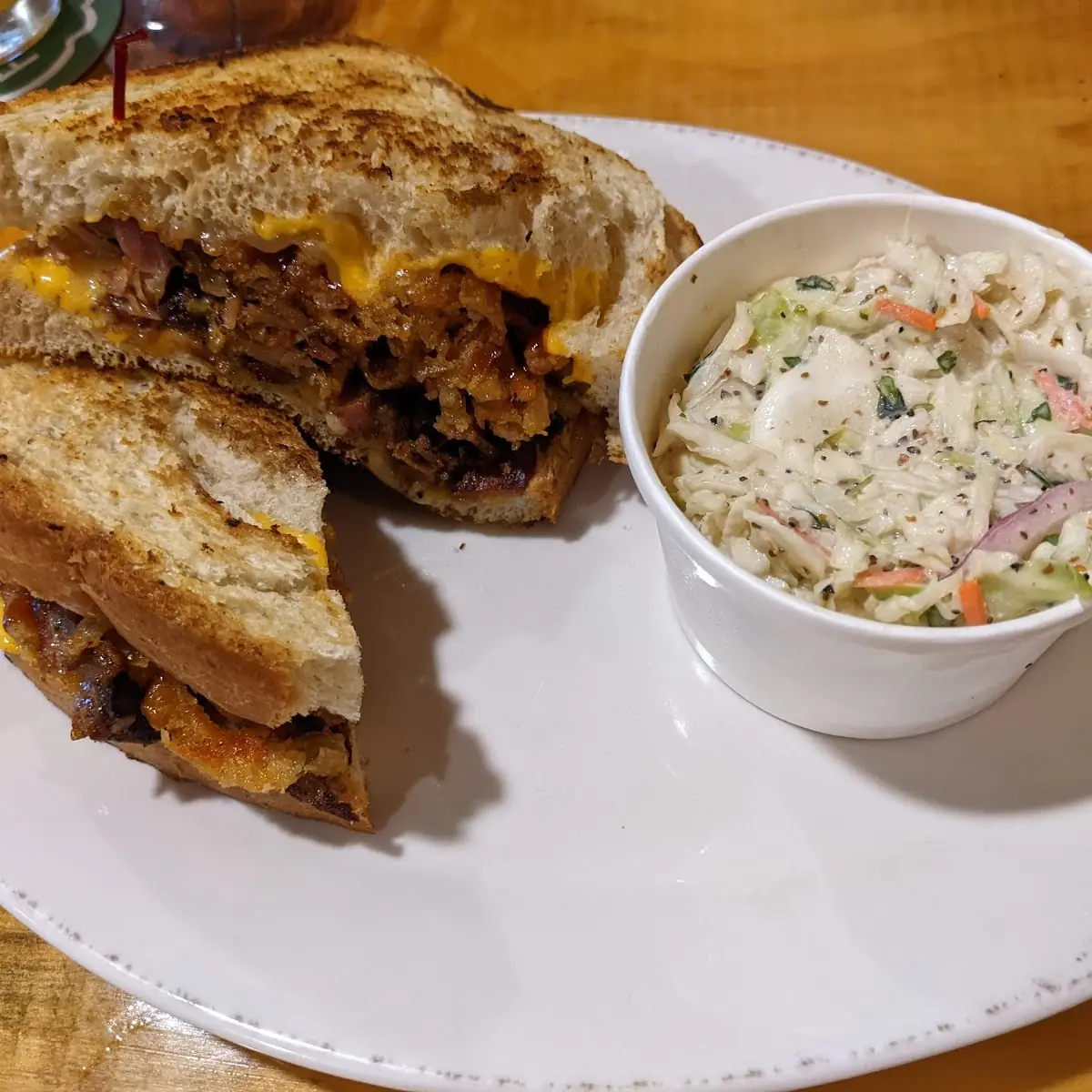 Rib Meat Grilled Cheese