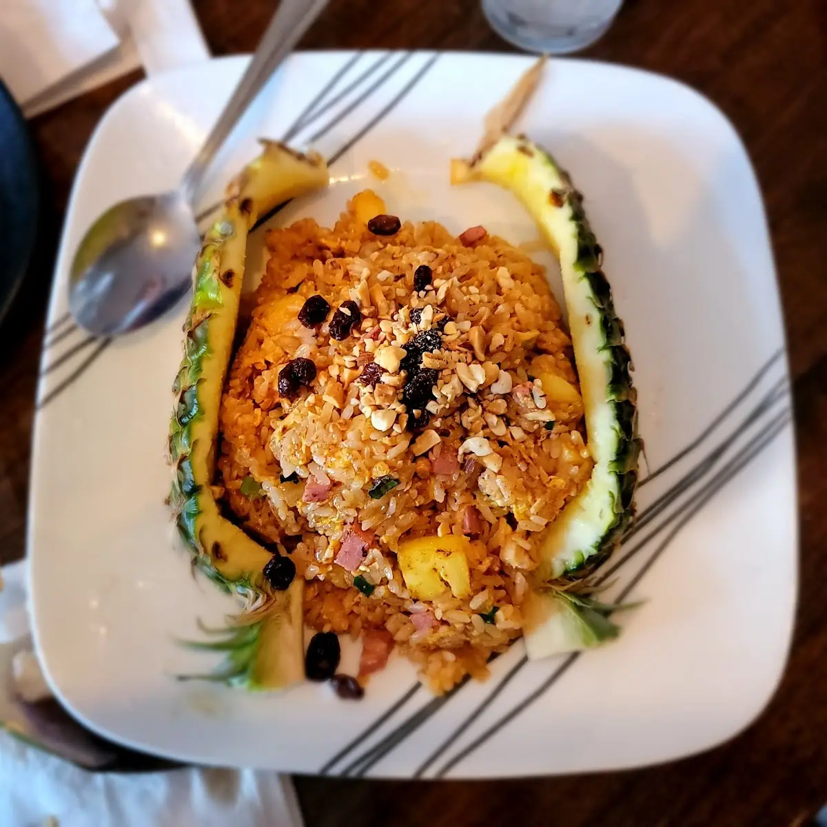 Hawaiian Pineapple Fried Rice