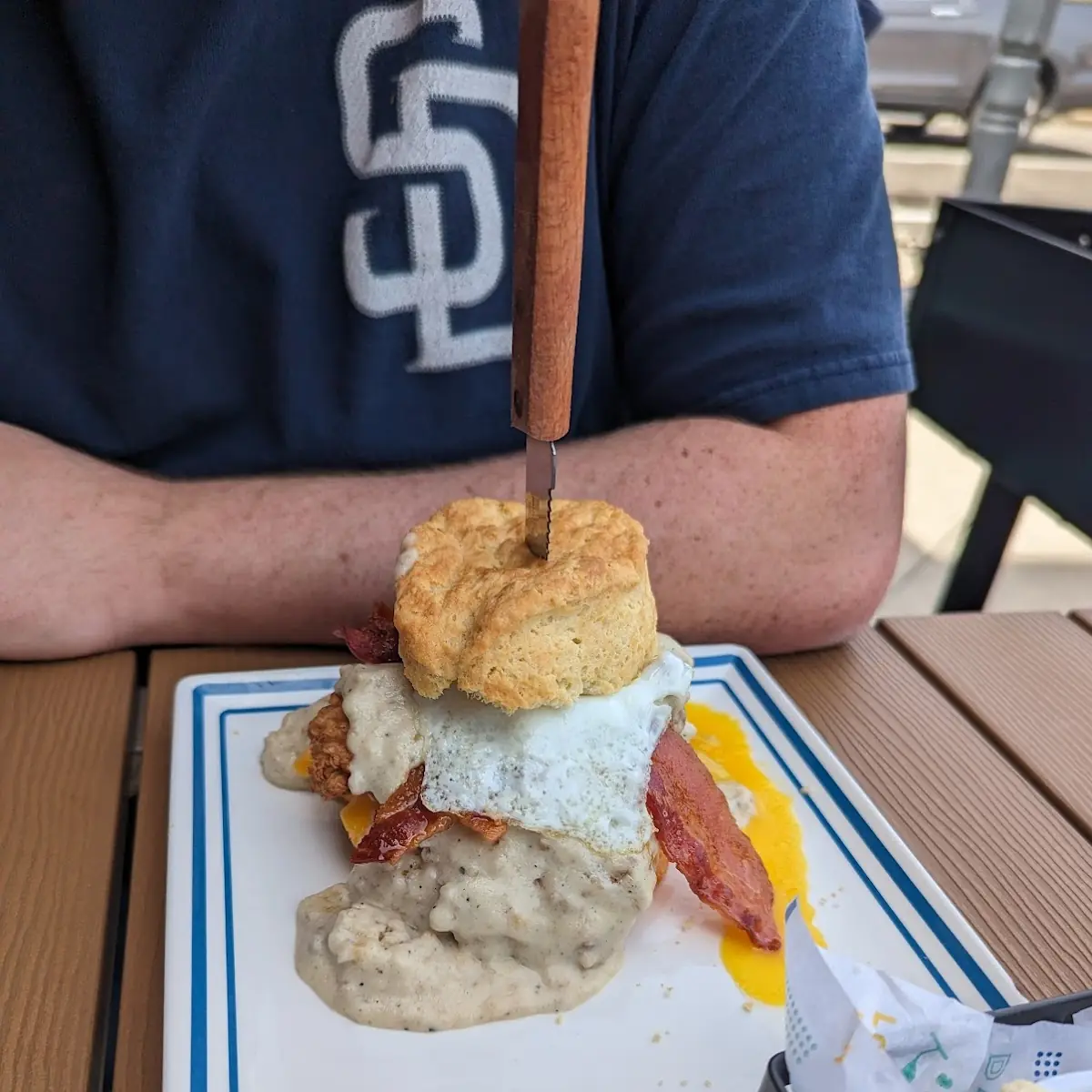 Mini Biscuits Jam and Scrambled Egg