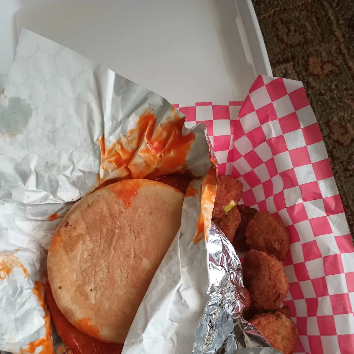 Spicy Chicken Burger