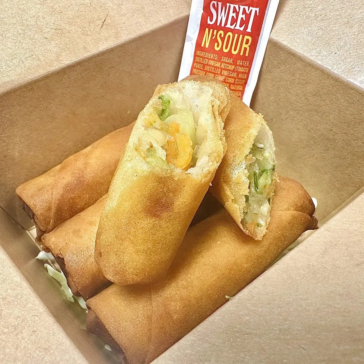 Vegetarian Spring Rolls 4pc