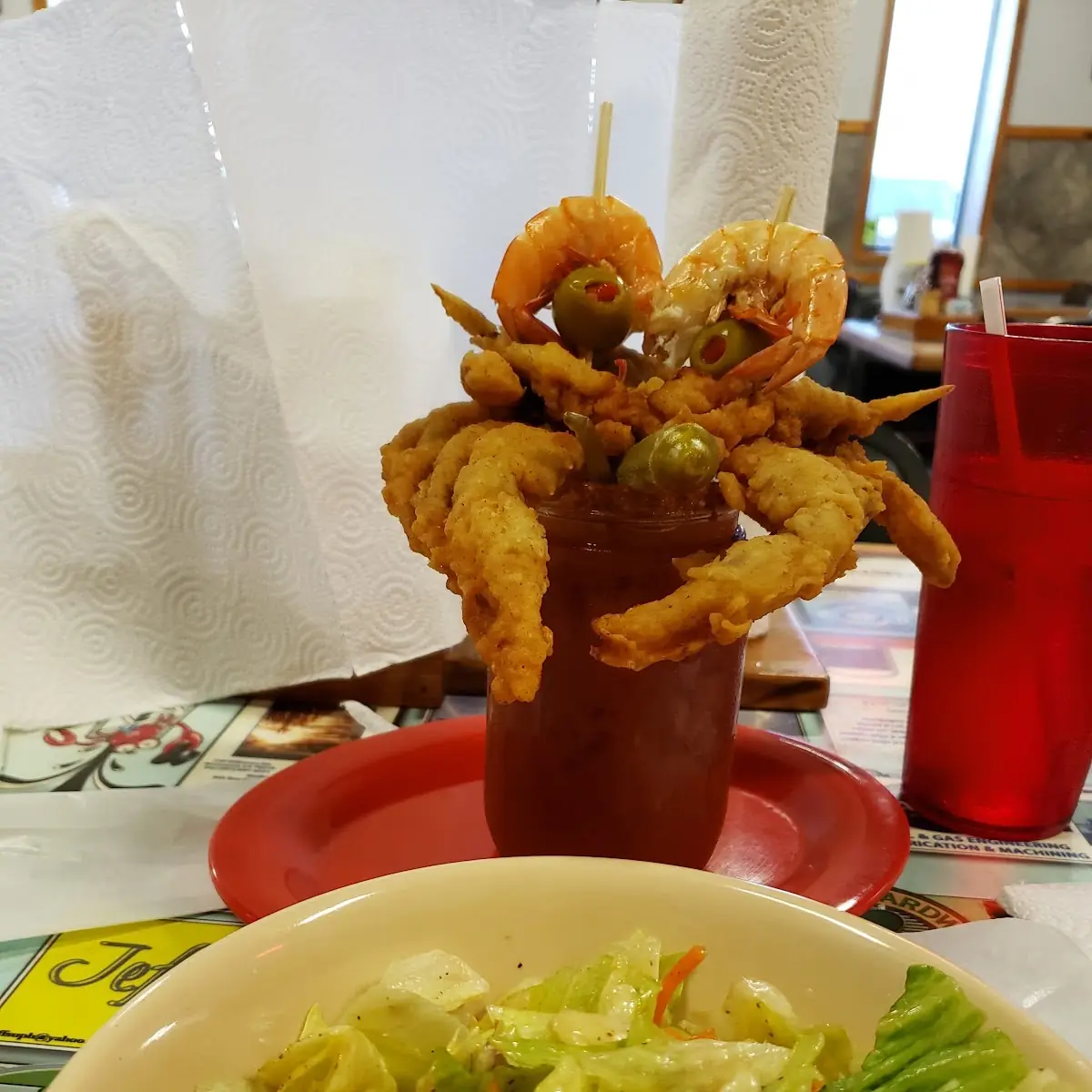 Soft Shell Crab Bloody Mary