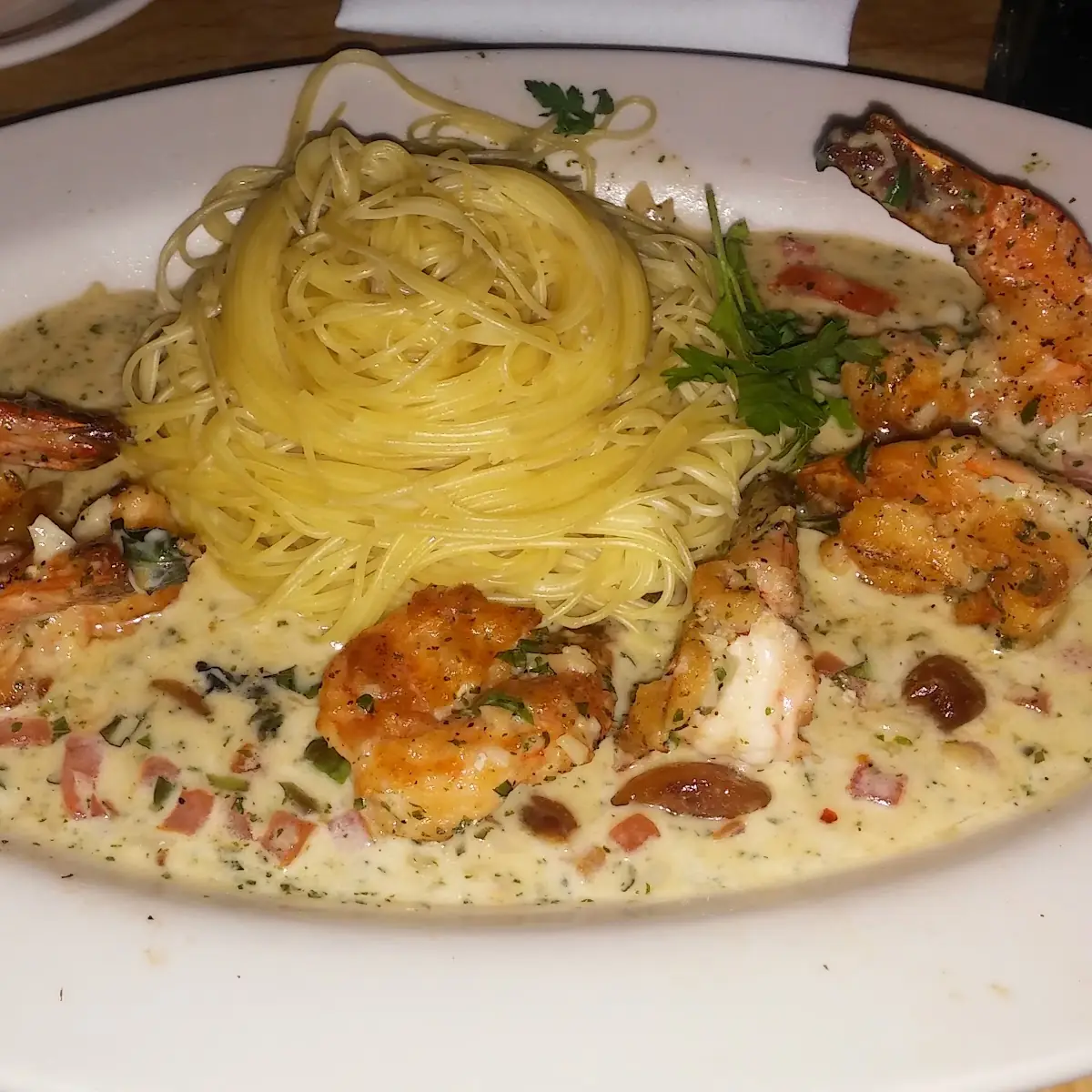 Shrimp Scampi Pasta