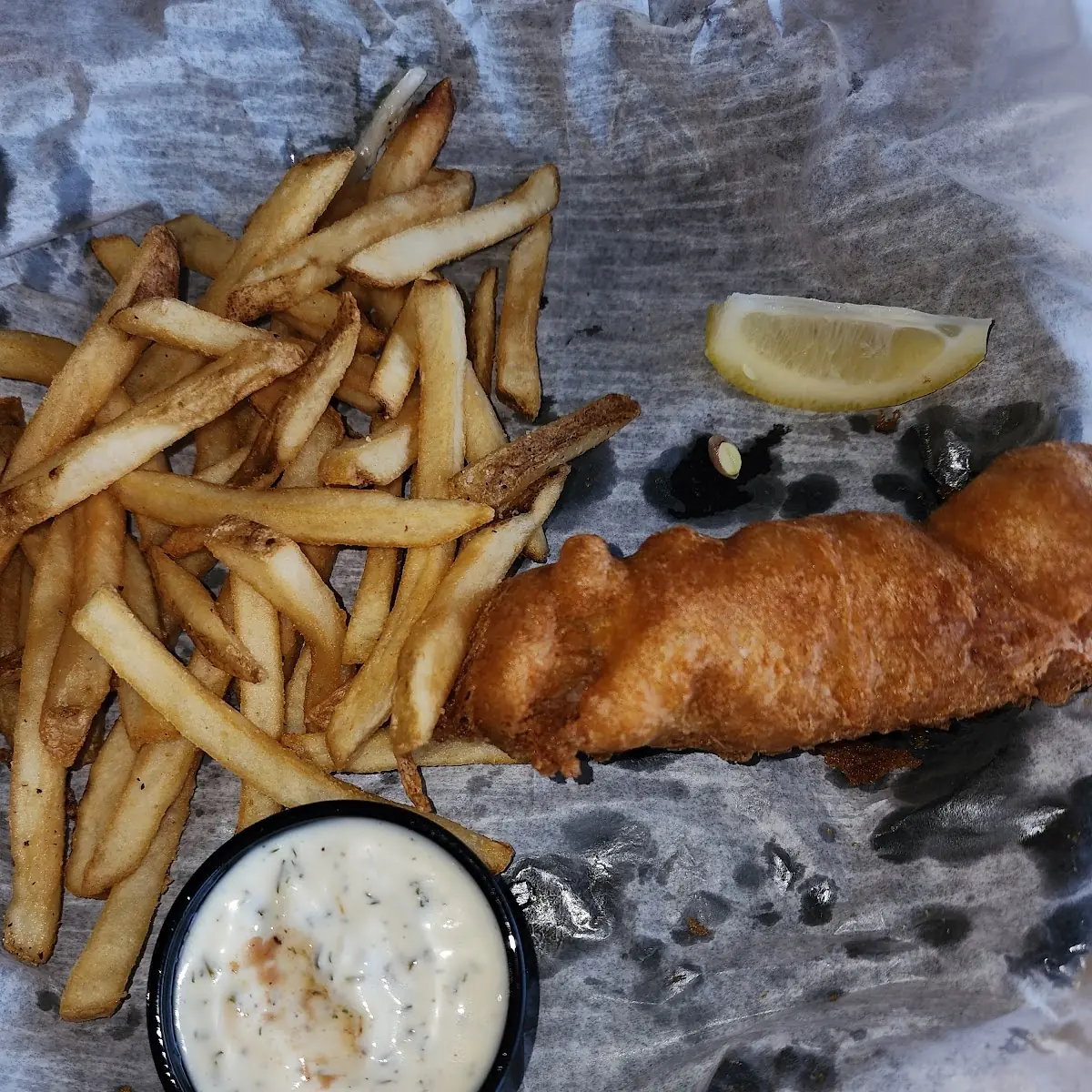 Beer Battered Fish & Chips