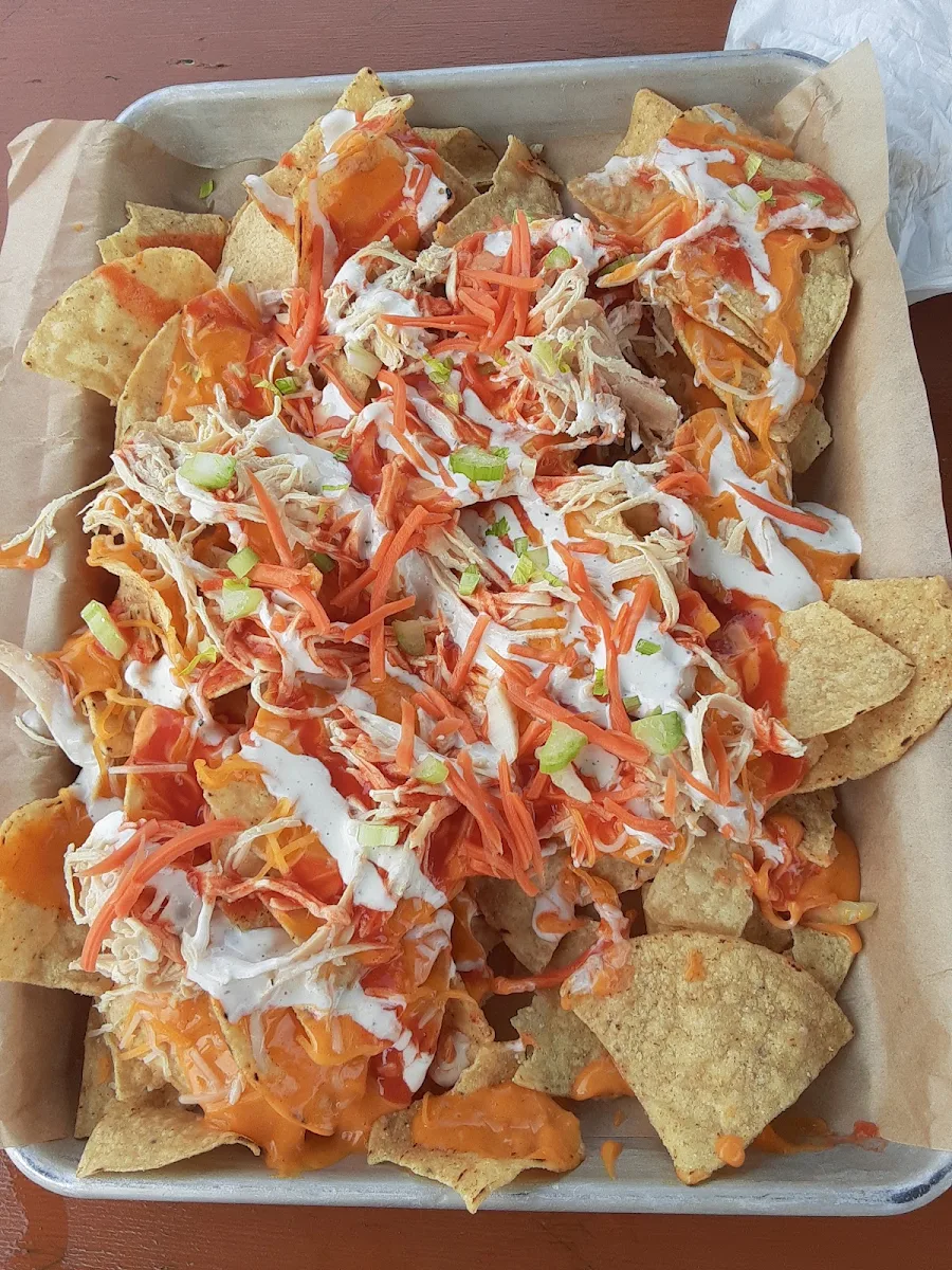 Buffalo Chicken Nachos