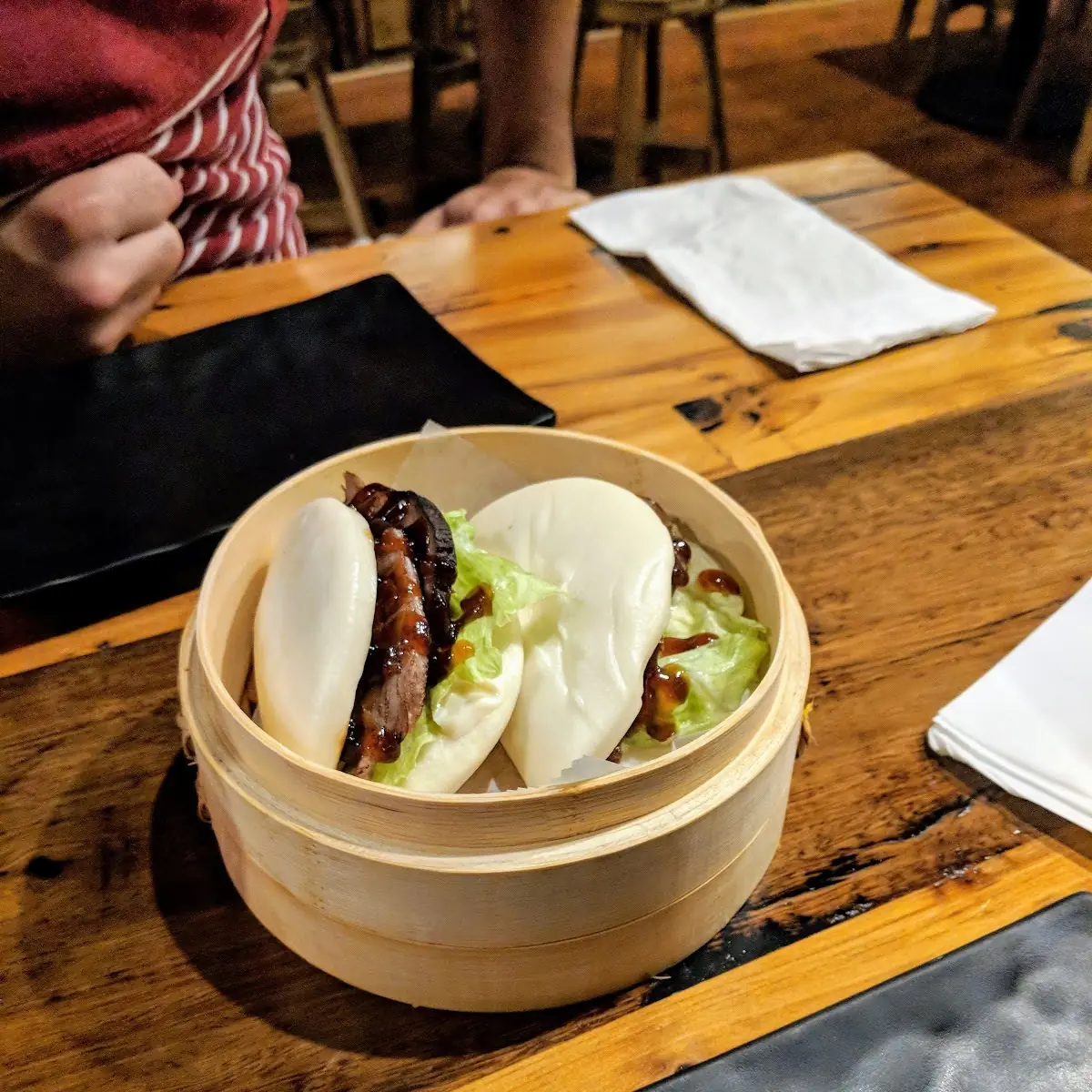 Double Pork Buns