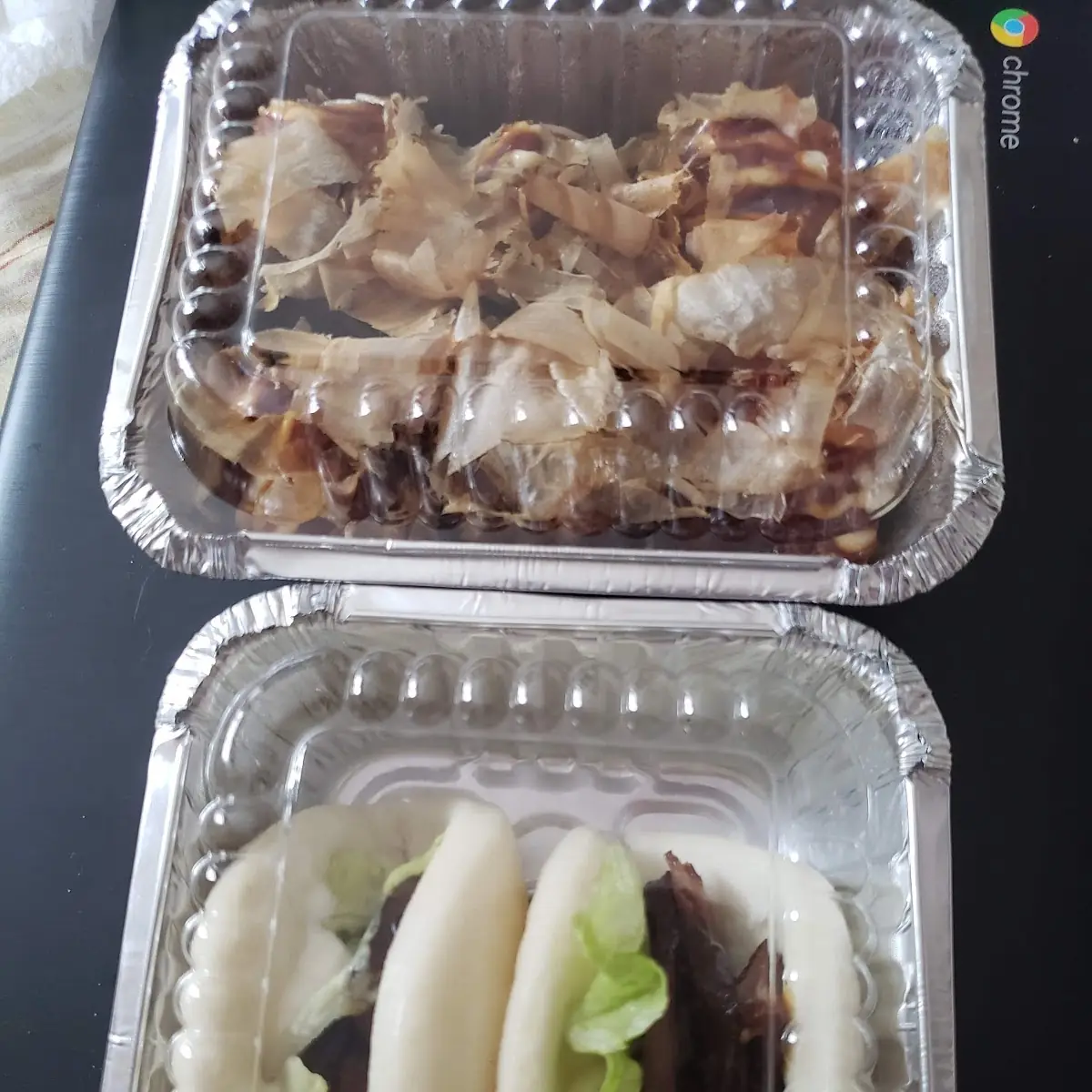 Pork Bun and Takoyaki