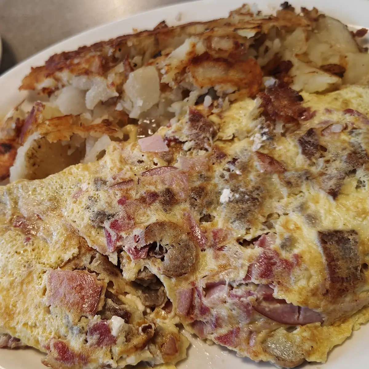 Meat Lover's Omelette