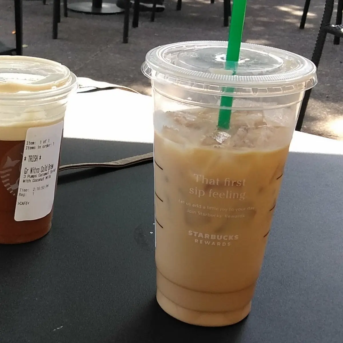 Iced Vanilla Latte