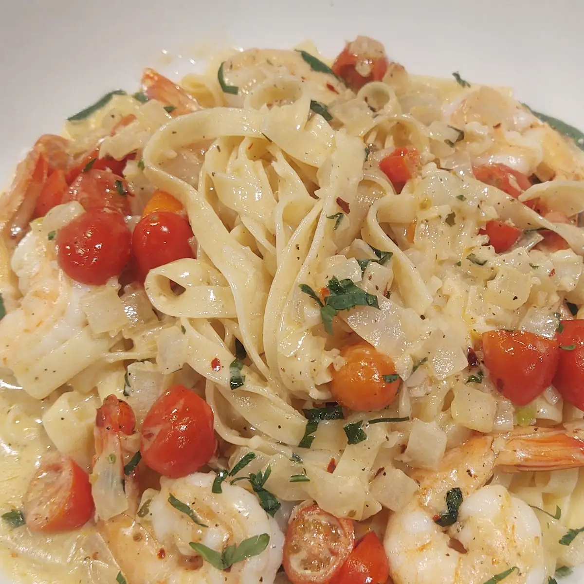Shrimp Scampi Pasta
