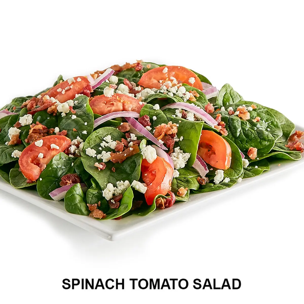 Tomato Spinach Salad