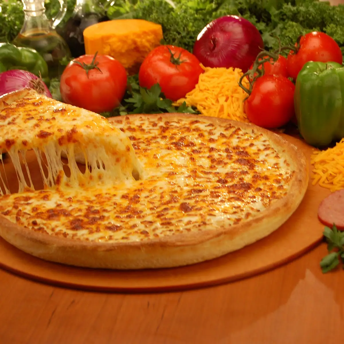 Triple Cheese Pizza