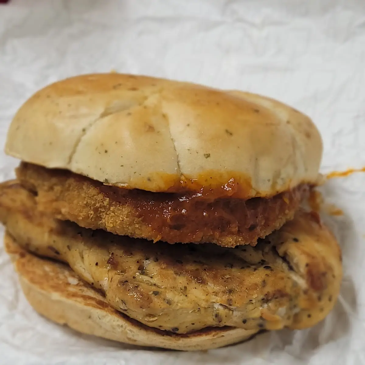 Grilled Chicken Mozzarella Cheese Sandwich