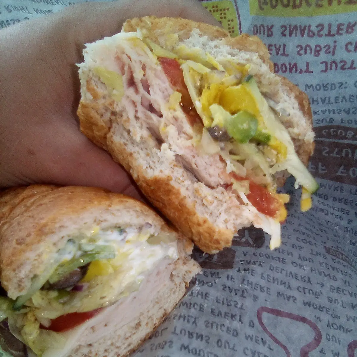 Turkey and Cheese Sub