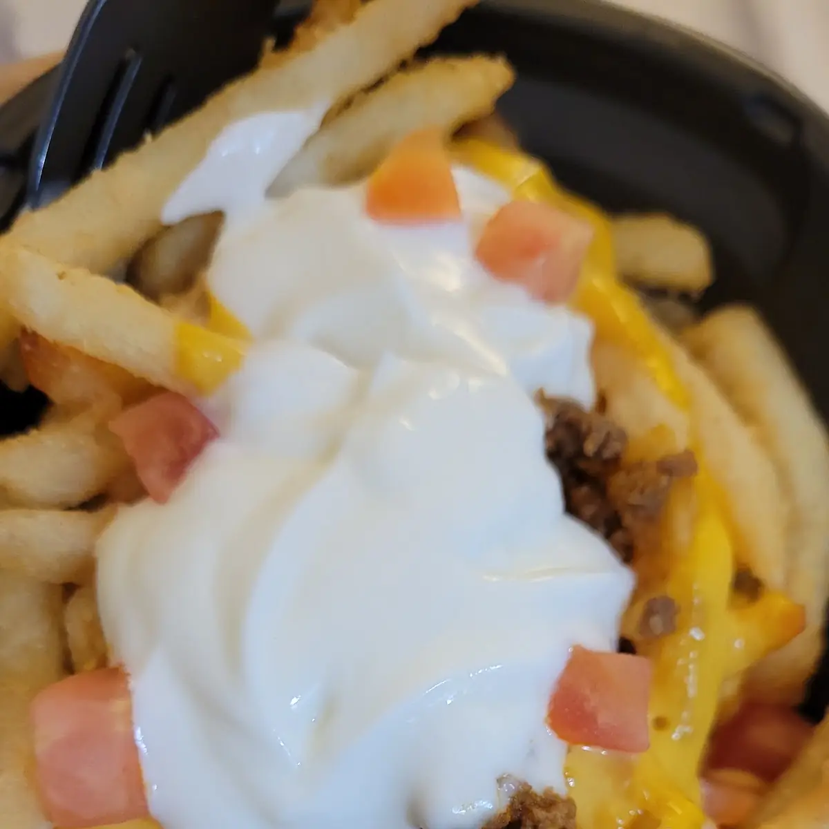 Cheese Fries with Bacon