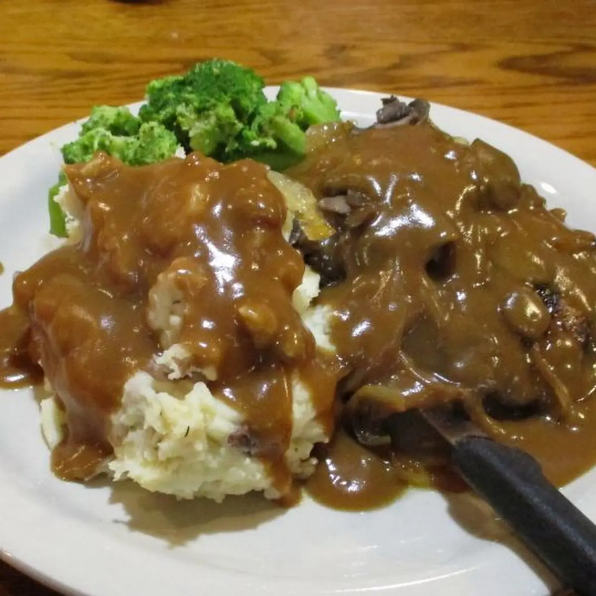Hamburger Steak Dinner