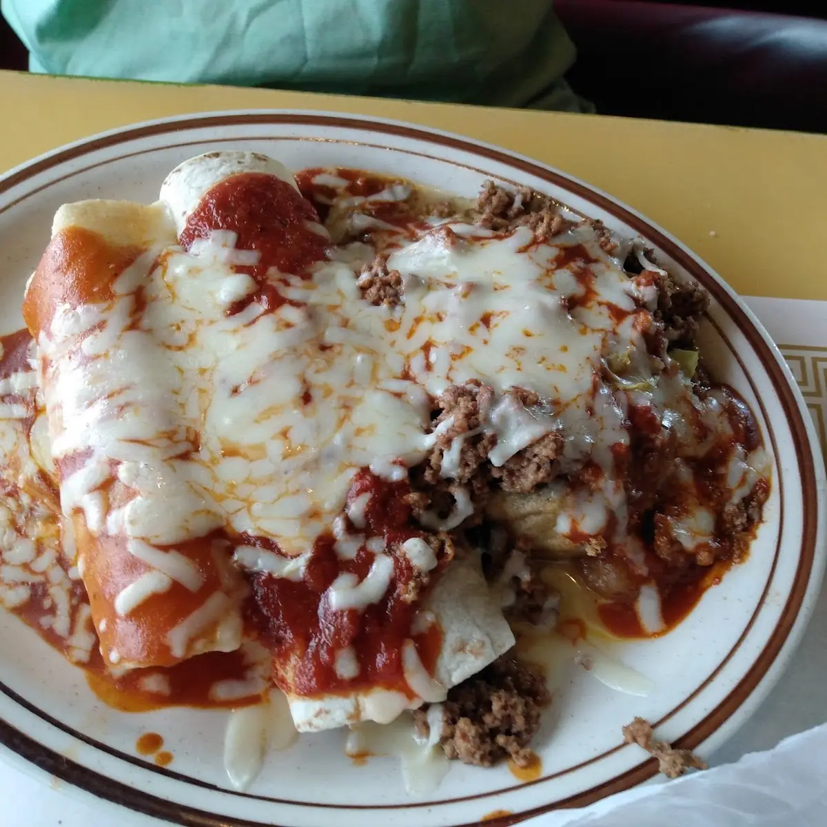 Lunch Chicken Enchilada Suprema