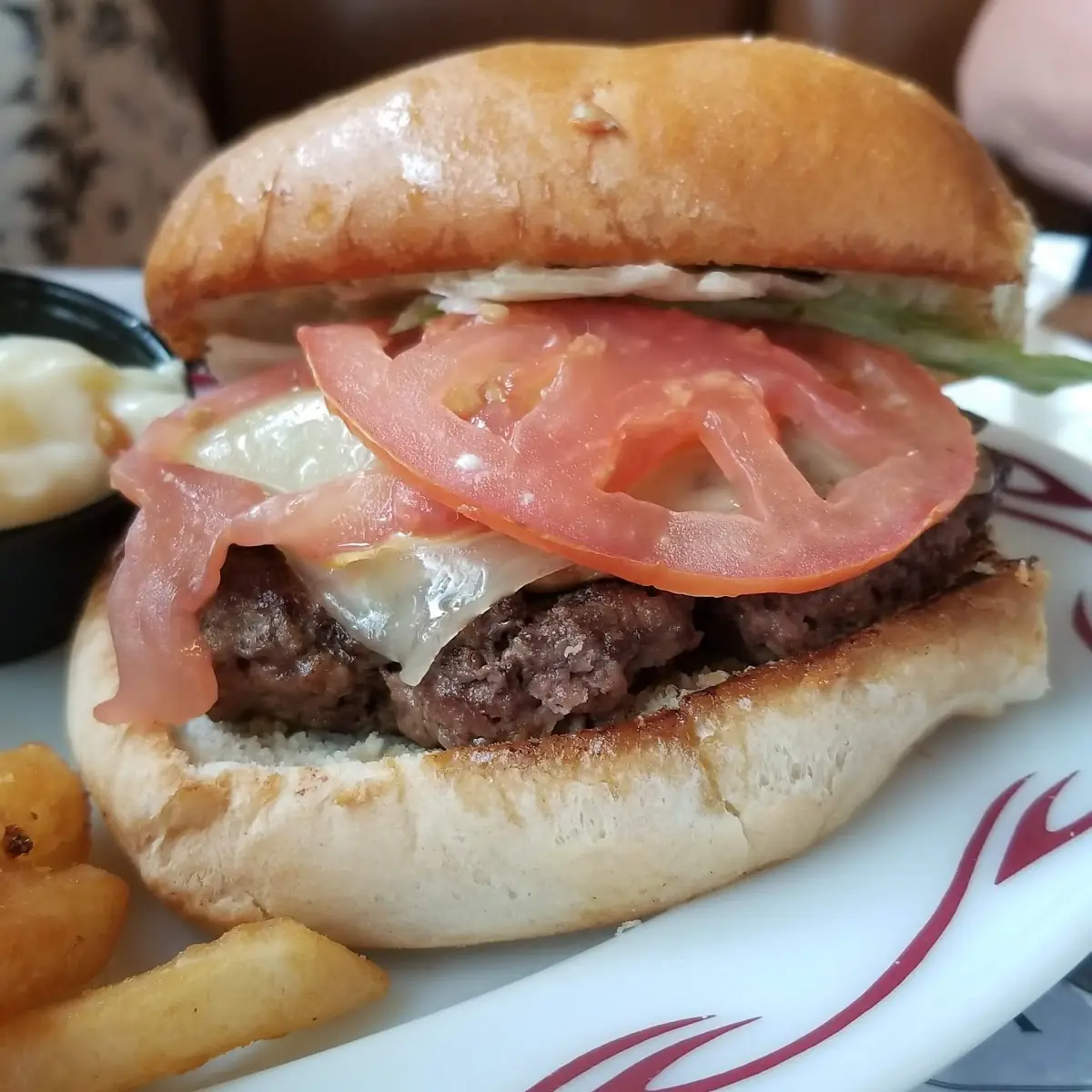 Mushroom Swiss Burger