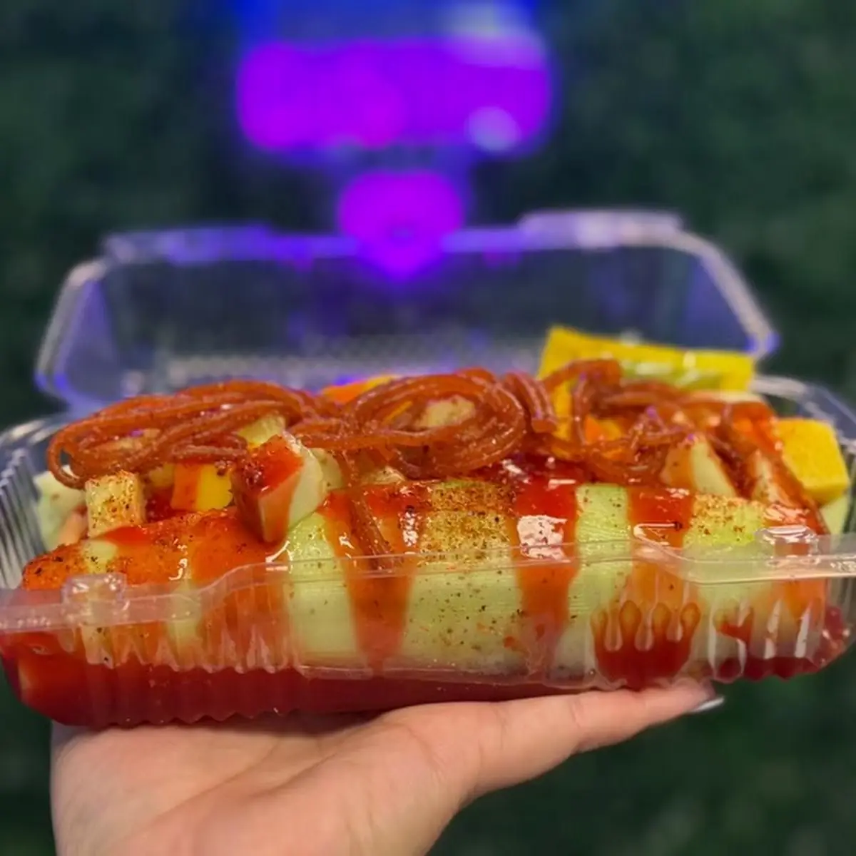 Fresh Fruit Cup with Chamoy