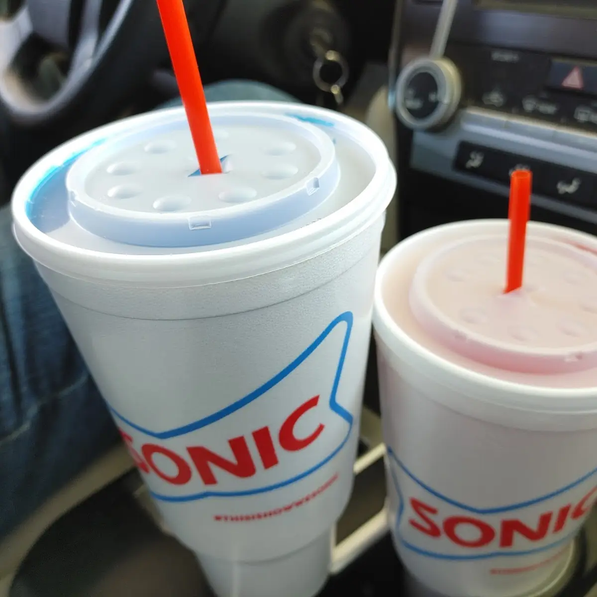 Blue Coconut & Cherry Slushes