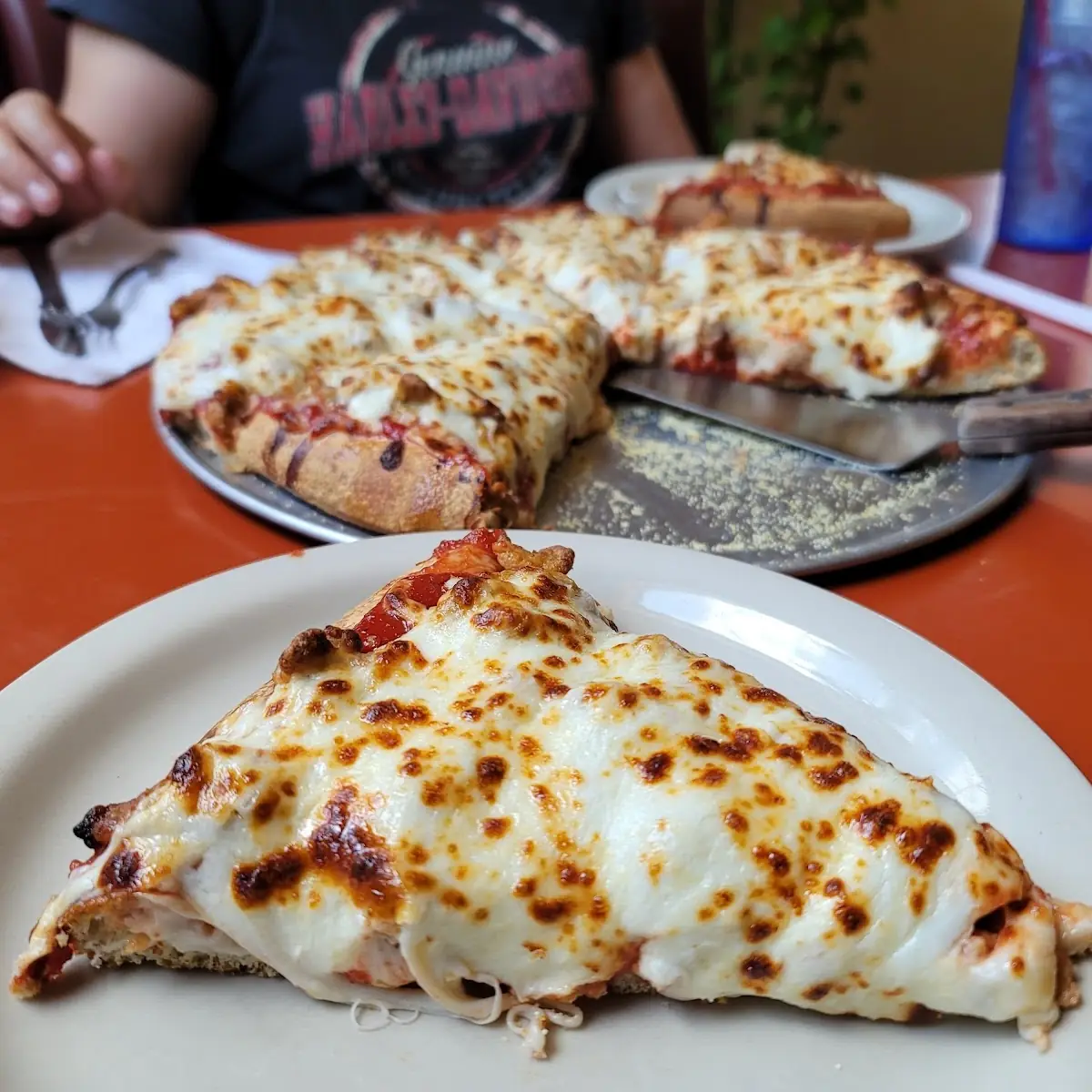 Is Medium Size Cheese and Sausage Pizza