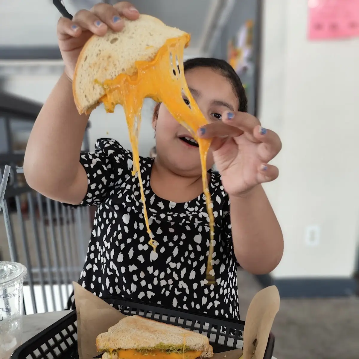 Grilled Cheese with Pesto