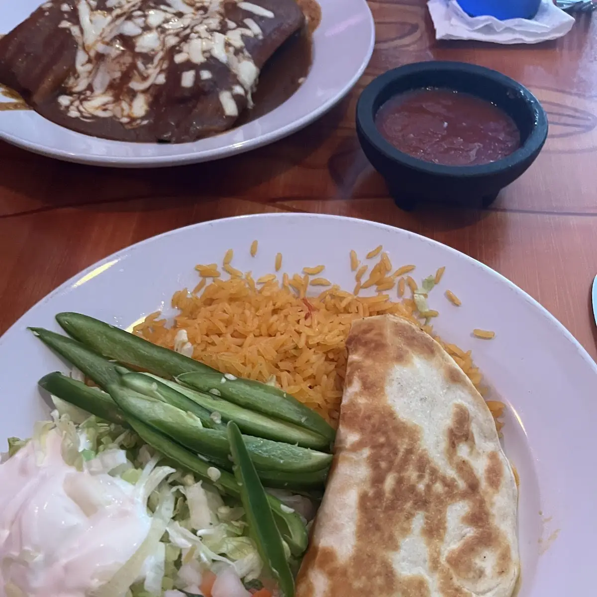 Mushroom Quesadilla