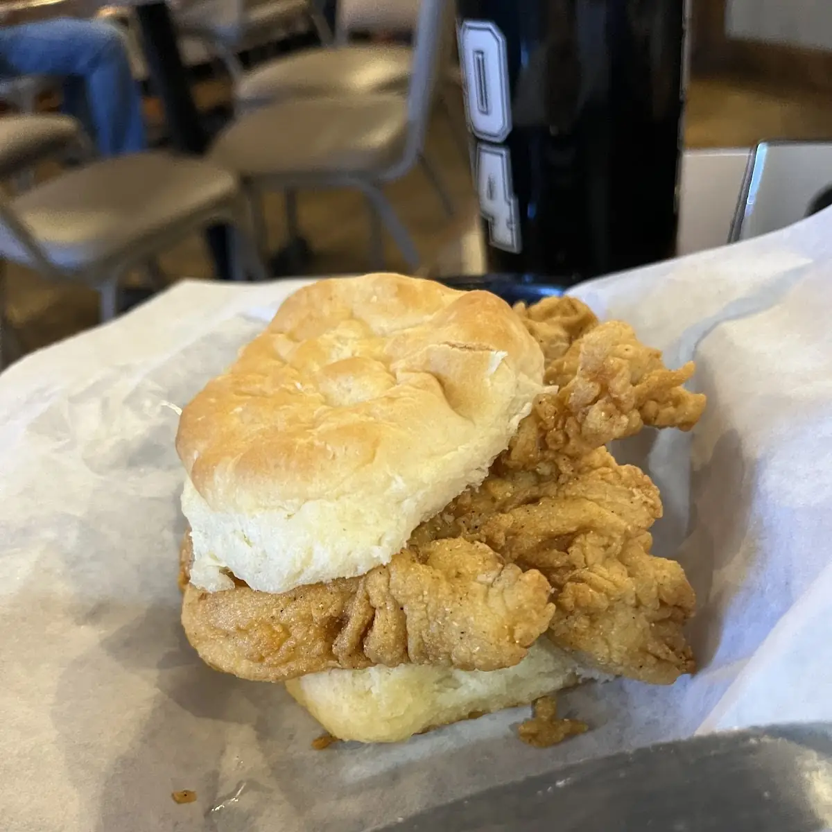 Chicken Fried Chicken Biscuit