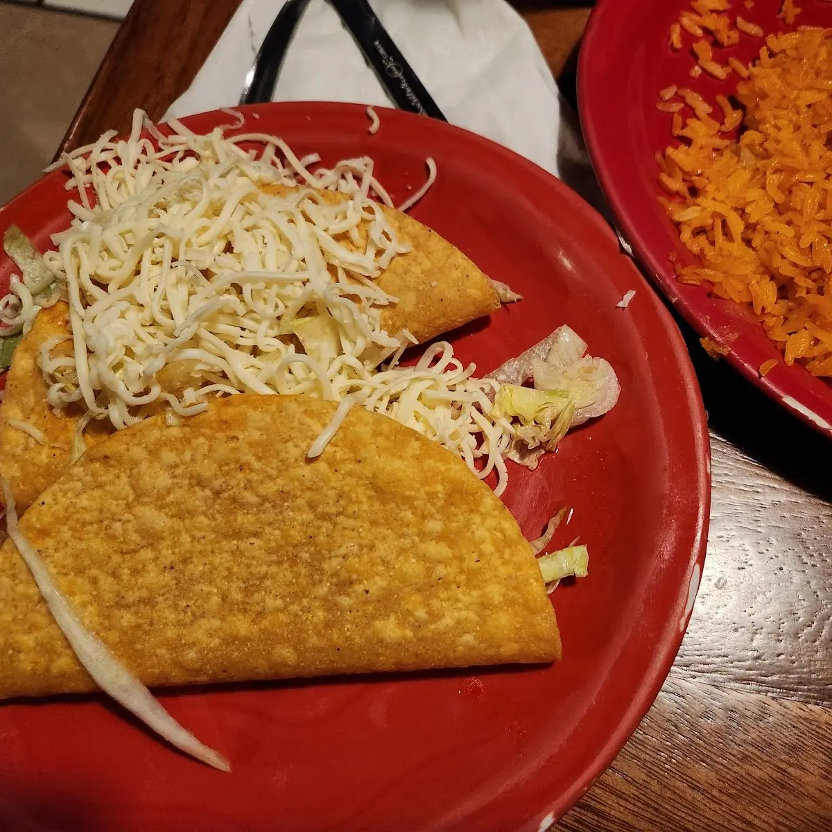 Chicken Tacos and Rice
