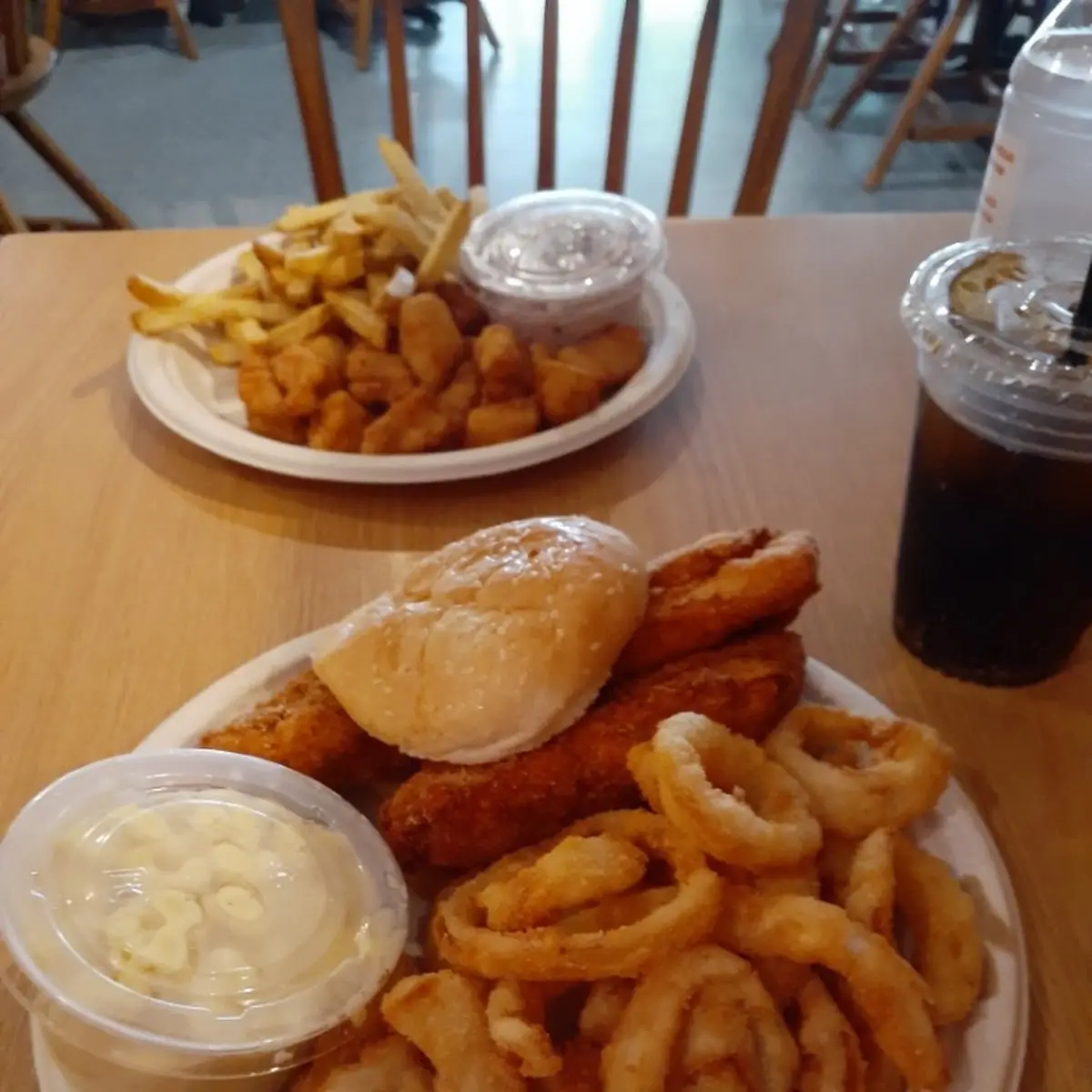 Fish Sandwich Dinner