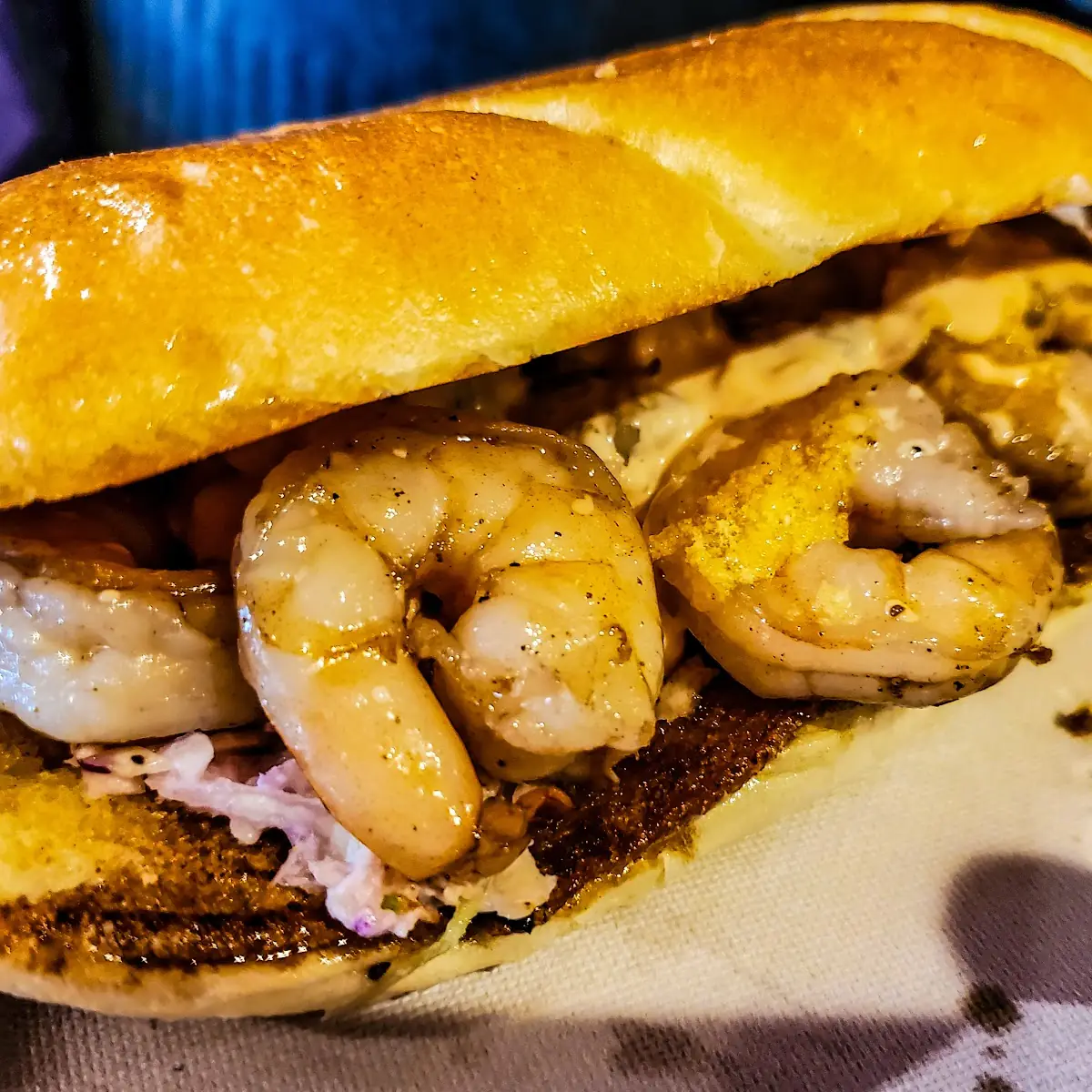 Grilled Shrimp PO Boy