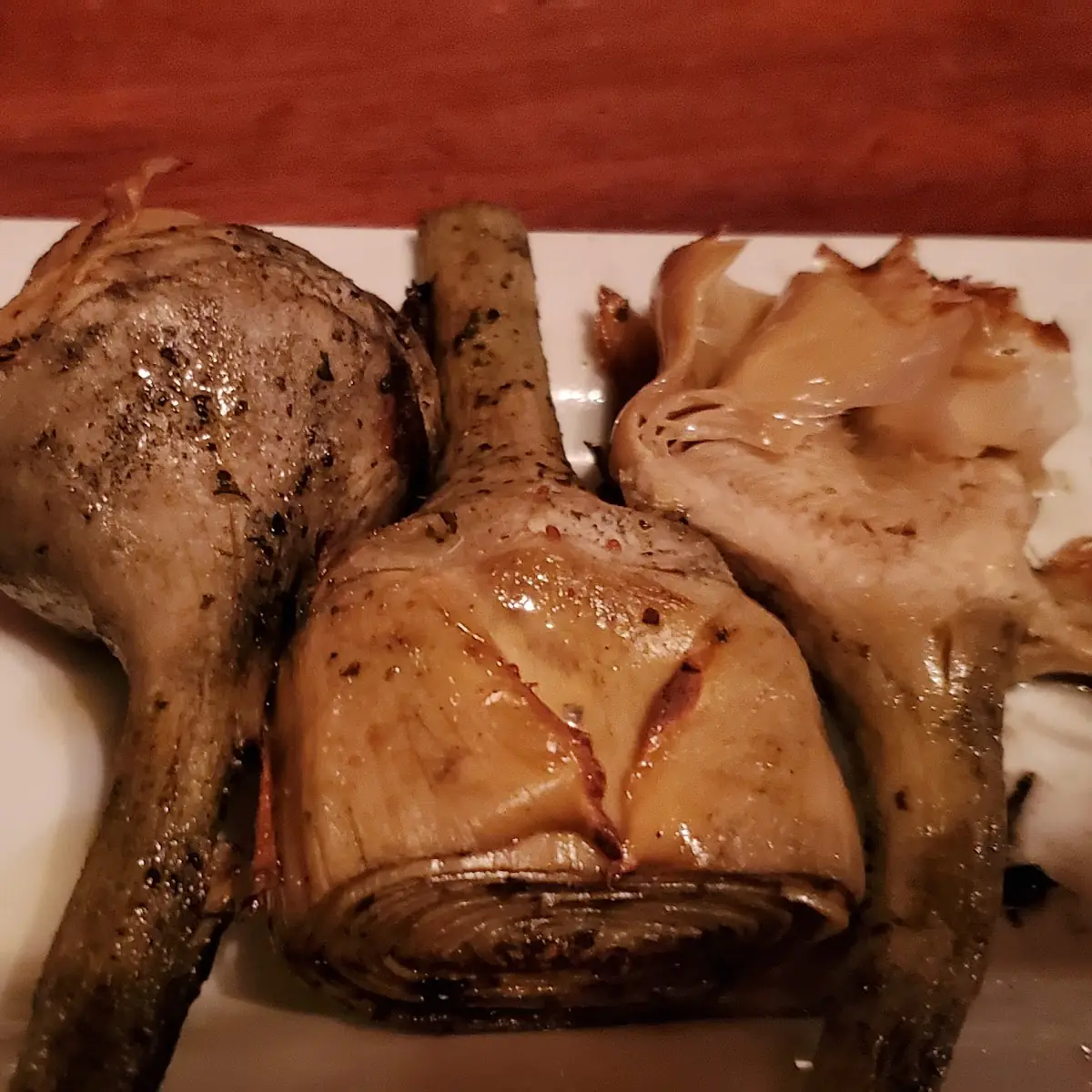 Grilled Artichoke Hearts