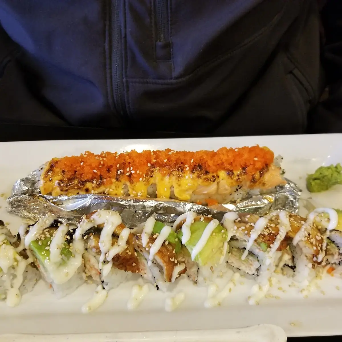 Spider Roll California Roll & Spicy Tuna Roll