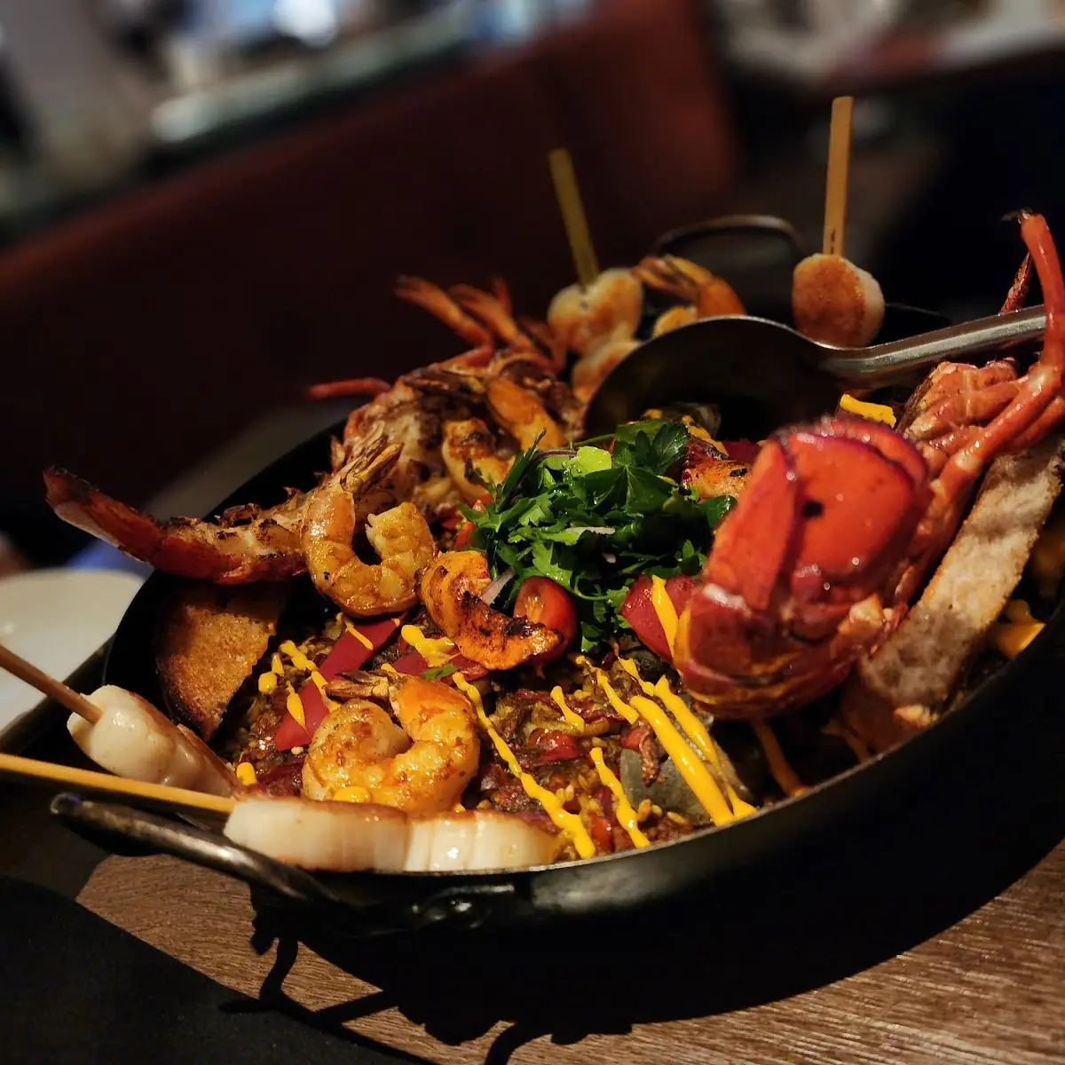 Lobster Paella