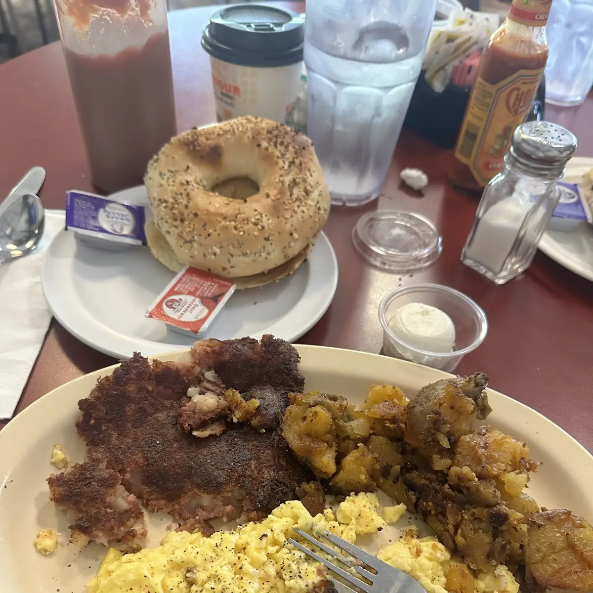 Corn Beef Hash and Eggs