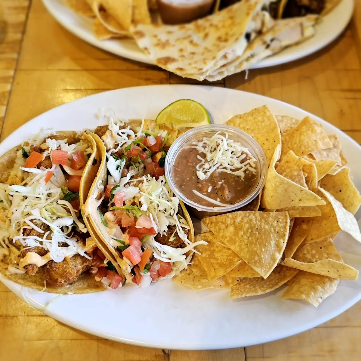 Battered Shrimp Tacos