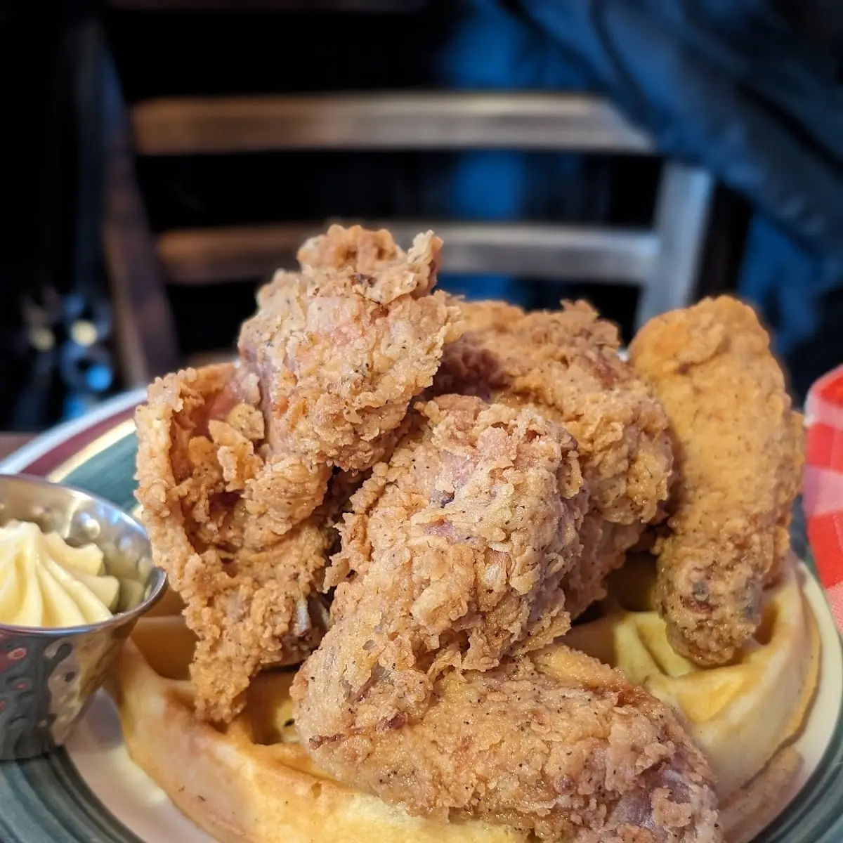 Build Your Own Chicken & Waffles