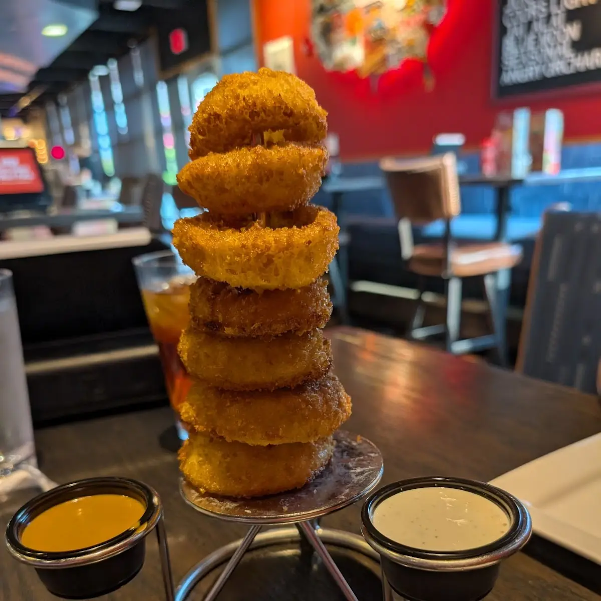 Towering Onion Rings