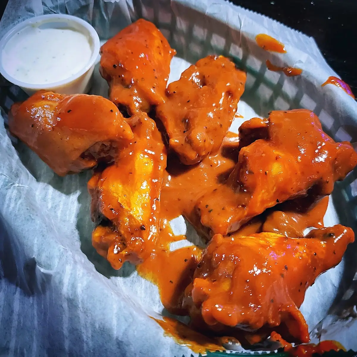 Hot BBQ Chicken Wings