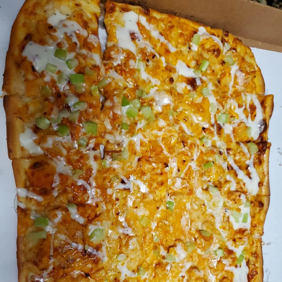Buffalo Cauliflower Pizza
