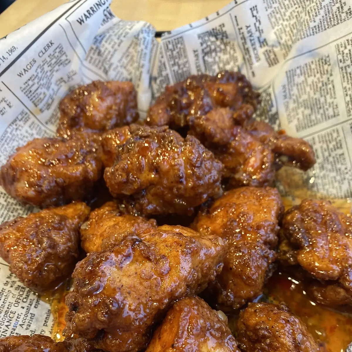 Boneless Wings