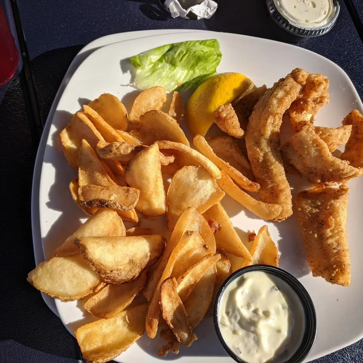 Walleye Fish and Chips