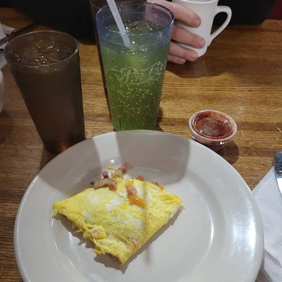 Omlette Comes with the Breakfast Buffet Sundays