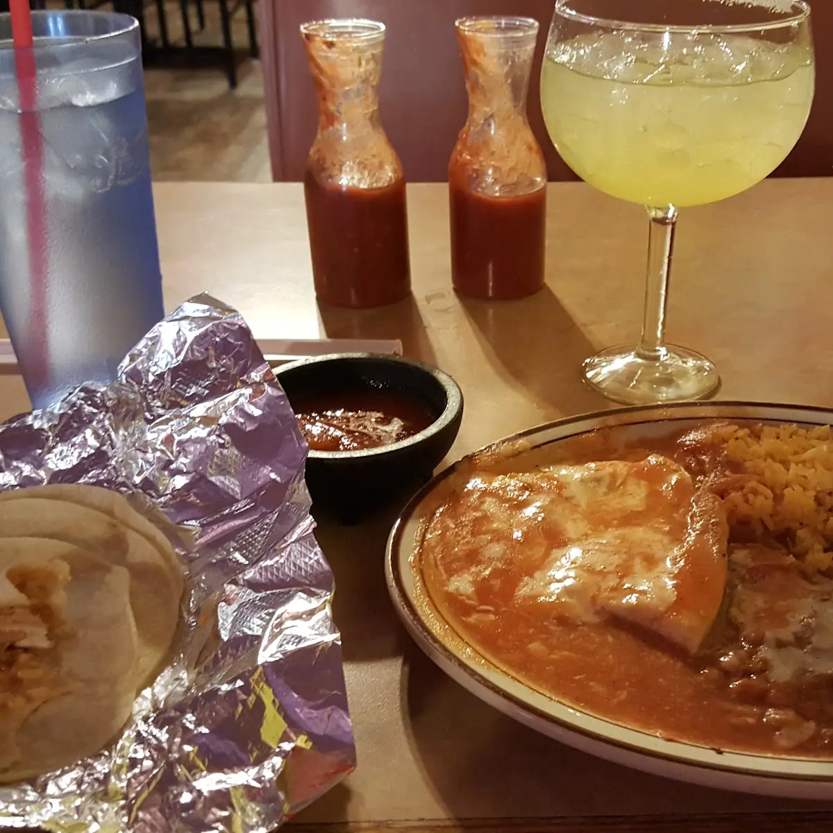 Rancheros Chicken Enchilada