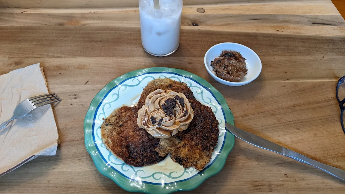 Peanut Butter Mocha Pancakes