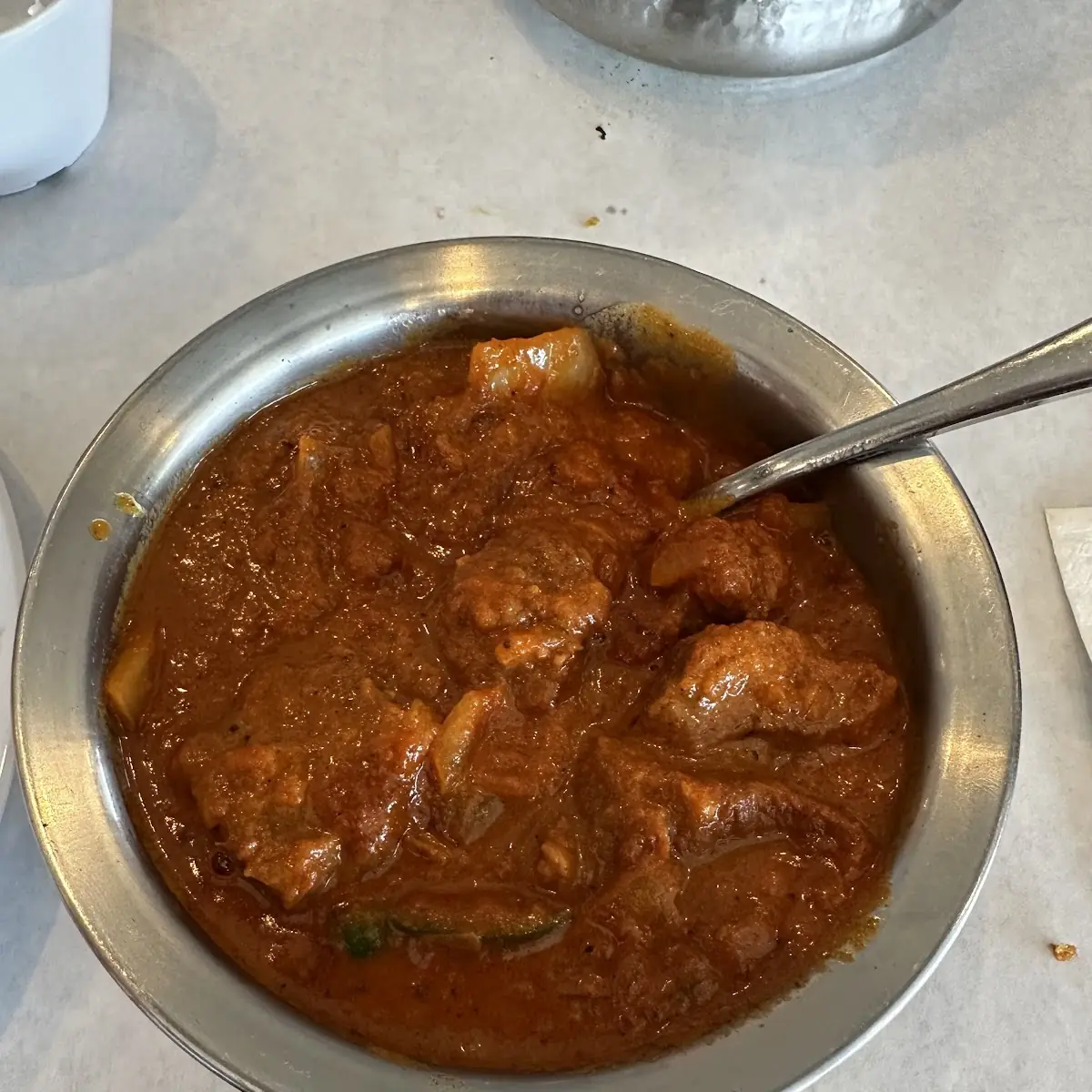 Green Coconut Lamb Curry